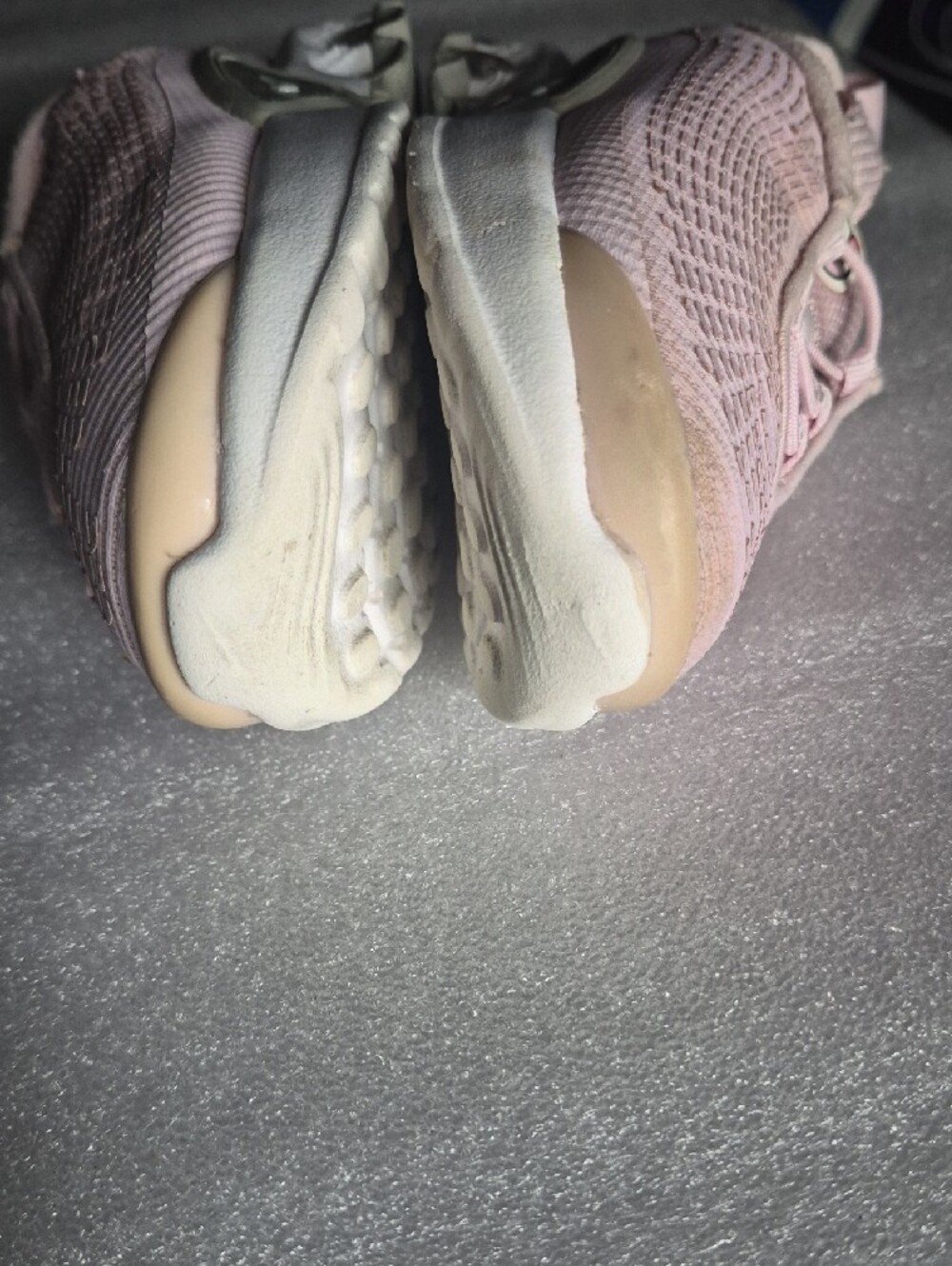 Nike Girls' Pink Slip-On Air Max Knit Sneakers - Picture 6 of 11
